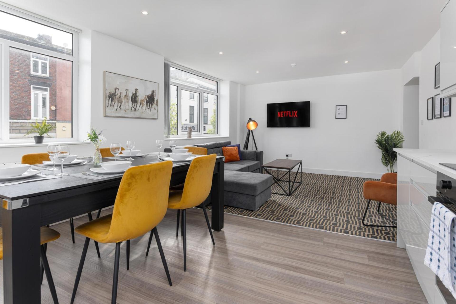 Flatzy - 16 Guests 4 En-Suite Central Apartment A Liverpool Exterior photo